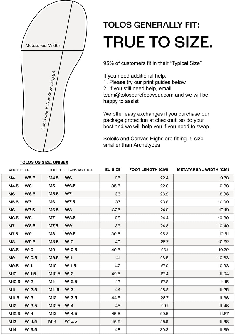 size guide