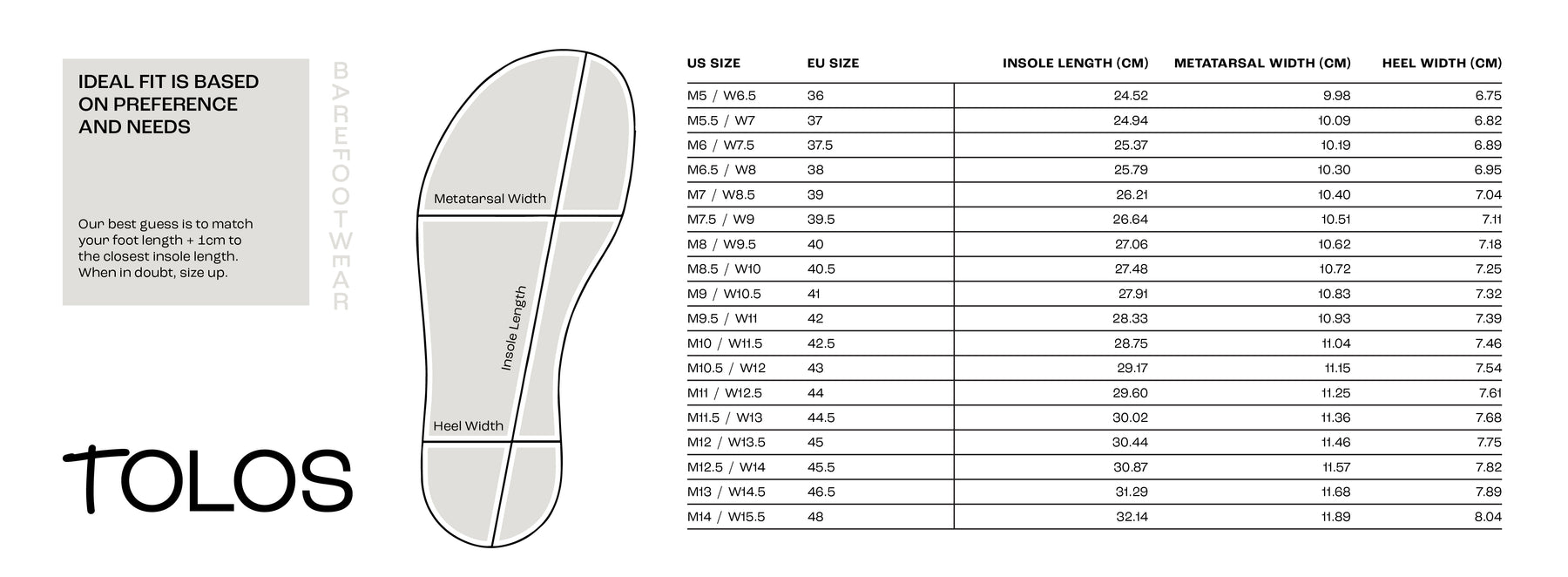 size guide