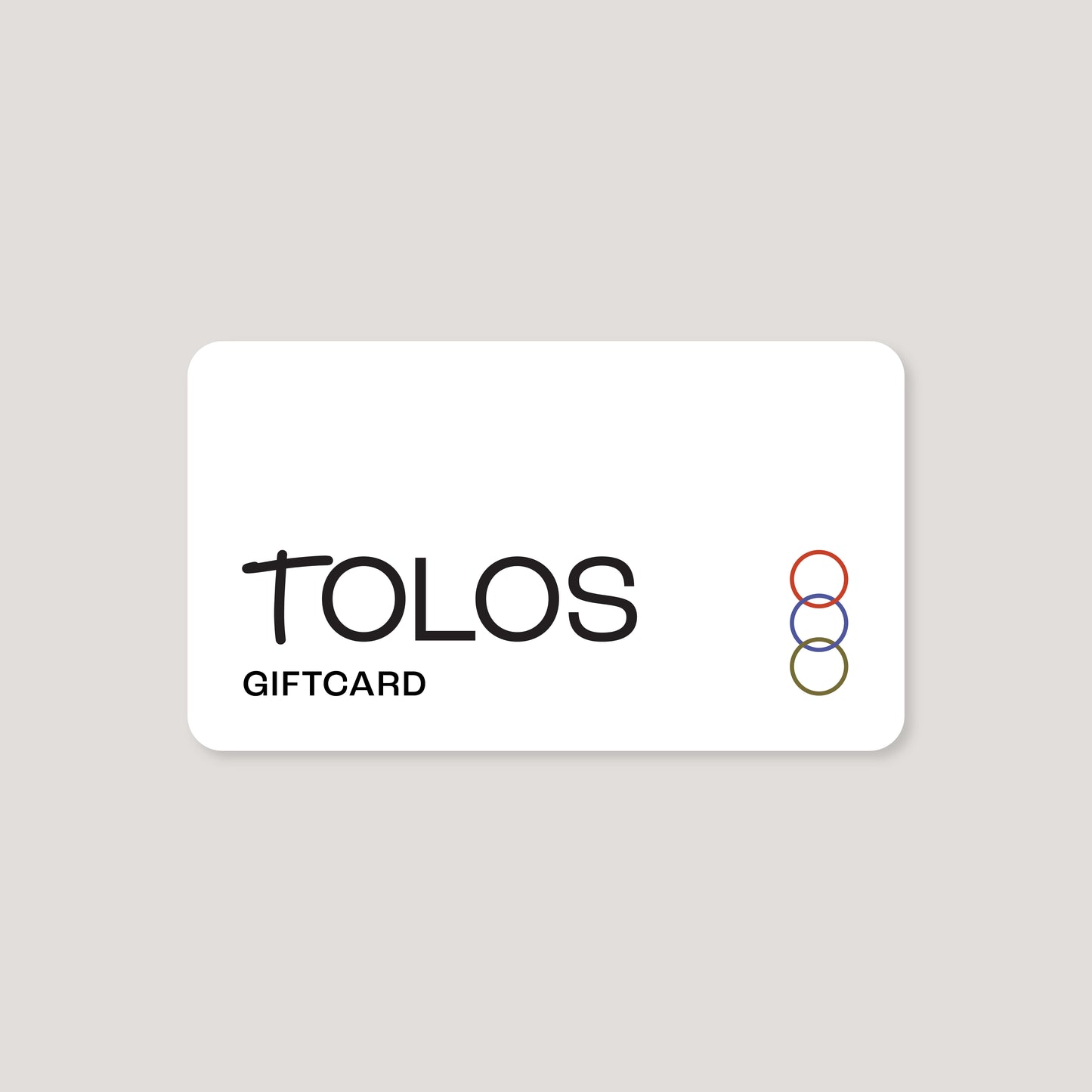 Tolos Gift Card